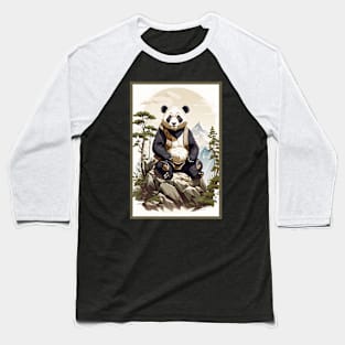 Wise Panda Baseball T-Shirt